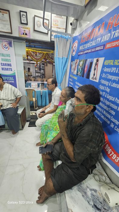 Health Check-up Camp - Patient Care at Clinic